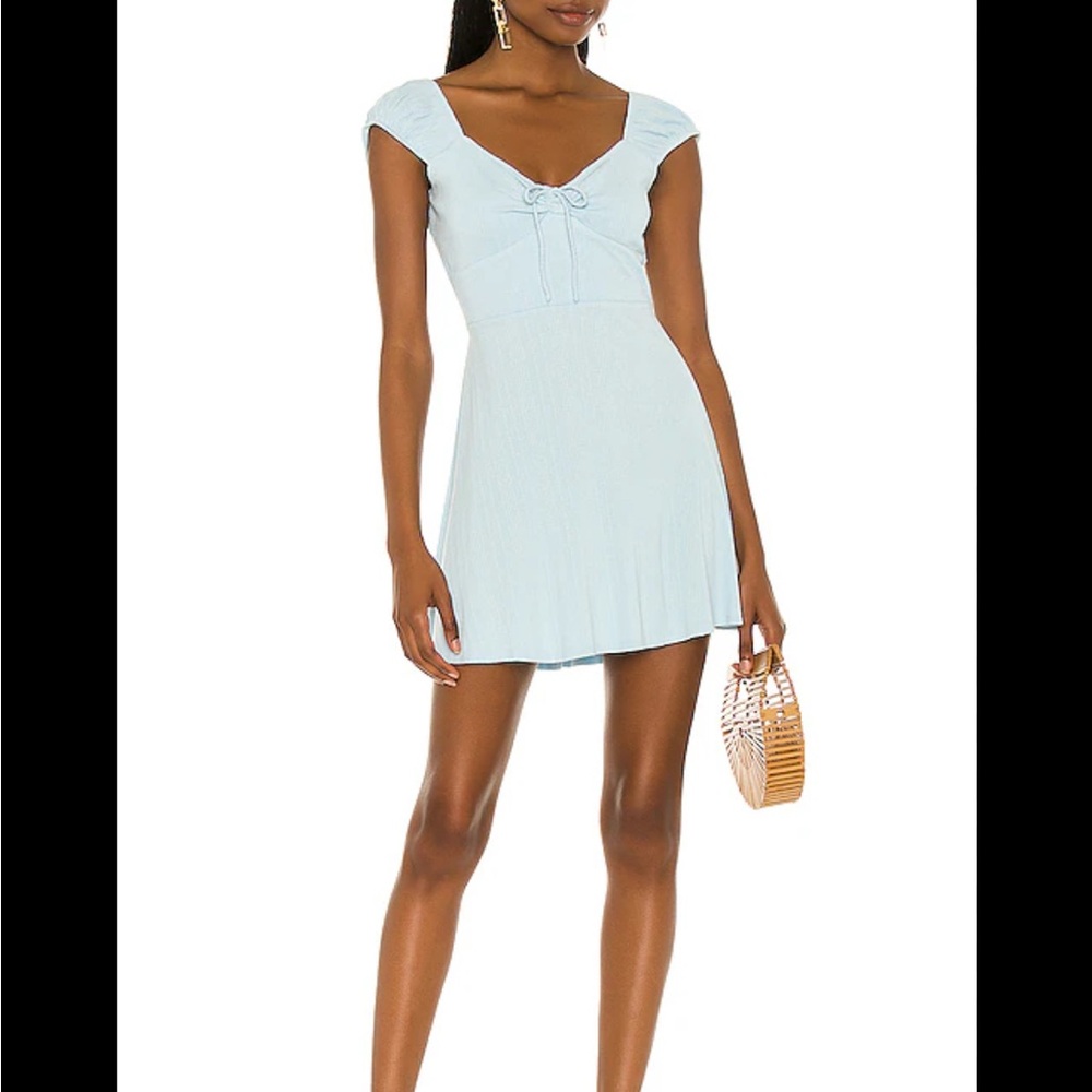 L*Space Light Blue Mini Dress